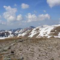 (134/204): Kiry - Dolina Kocieliska - Chuda Przeczka 1850 m n.p.m. - Ciemniak 2096 m n.p.m. - Krzesanica 2122 m n.p.m. - Maoczniak 2096 m n.p.m. - Przysop Mitusi 1189 m n.p.m. - Dolina Kocieliska - Kiry