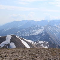 (135/204): Kiry - Dolina Kocieliska - Chuda Przeczka 1850 m n.p.m. - Ciemniak 2096 m n.p.m. - Krzesanica 2122 m n.p.m. - Maoczniak 2096 m n.p.m. - Przysop Mitusi 1189 m n.p.m. - Dolina Kocieliska - Kiry