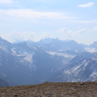 (137/204): Kiry - Dolina Kocieliska - Chuda Przeczka 1850 m n.p.m. - Ciemniak 2096 m n.p.m. - Krzesanica 2122 m n.p.m. - Maoczniak 2096 m n.p.m. - Przysop Mitusi 1189 m n.p.m. - Dolina Kocieliska - Kiry