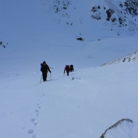(100/187): Zadni Granat 2240m n.p.m. - Orla Perć - 07.02.2015r.